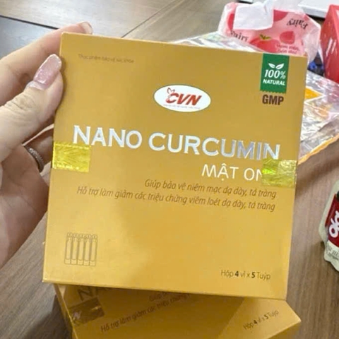 Nghệ mật ong Curcumin hộp 20 ống