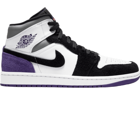 nike air jordan 1 mid varsity purple | 852542-105