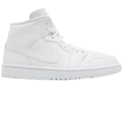 Nike Air Jordan 1 Mid Triple White | DV0991-111