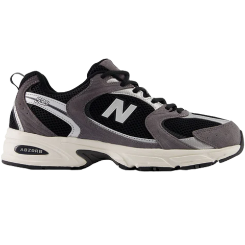 New Balance 530 Shoes Black Silver | MR530BG