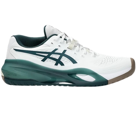 Asics Gel-Resolution X White Saxon Green | 1041A481-111