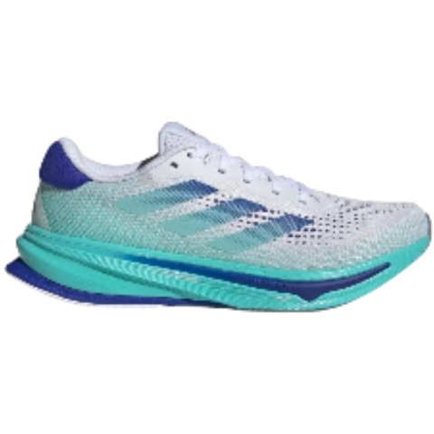 Adidas Supernova Rise White Lucid Blue Flash Aqua | ID3599
