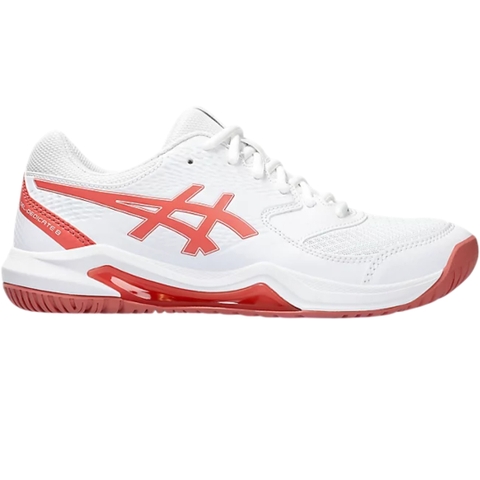 Asics Gel Dedicate 8 White Light Garnet | 1042A237-100