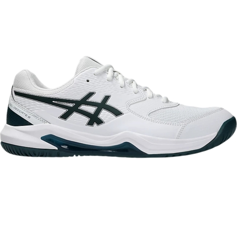 Asics Gel-Dedicate 8 Wide White Saxon Green | 1041A410-104