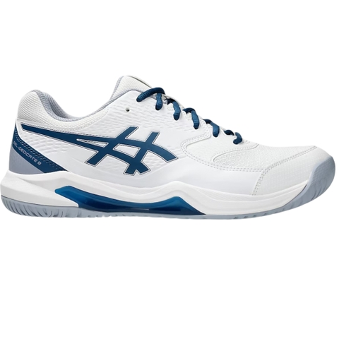 Asics Gel Dedicate 8 2E Wide White Mako Blue | 1041A410-103