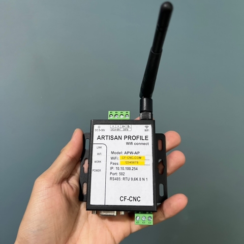 Bộ xuất dự liệu profile Artisan wifi APW cho máy rang cà phê