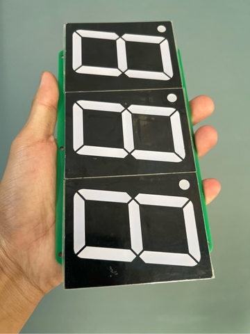 Bảng led hiển thị 3 số 3in nhận giao tiếp RS485