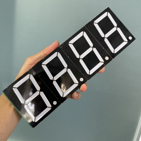 Bảng led công nghiệp 4 số 3in nhận giao tiếp RS485