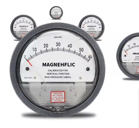 Đồng hồ đo chênh Áp, Lực hút, Áp suất MAGNEHFLIC