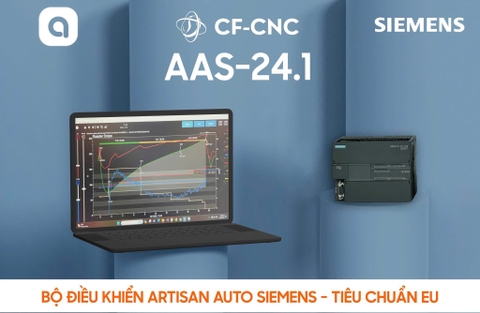 Bộ điều khiển máy rang cà phê bán tự động Artisan - Siemens