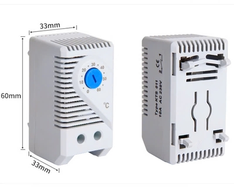 Điều khiển nhiệt độ, Điều khiển quạt tủ điện