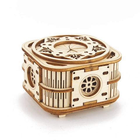 Đồ chơi lắp ghép gỗ 3D Mô hình Hộp gỗ Music Box