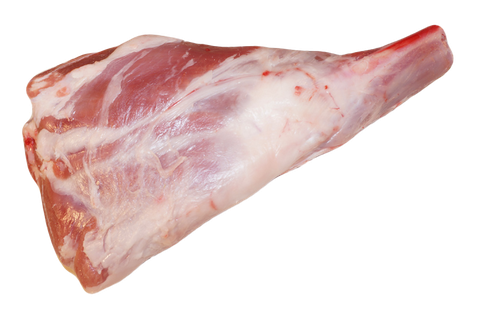 Frozen bone-in lamb leg, chump off
