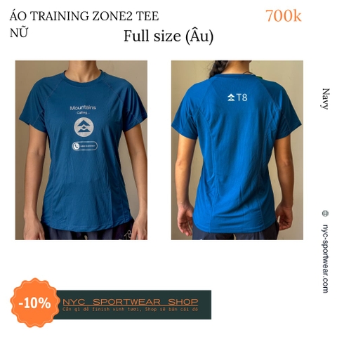 Áo tập T8 Zone2 Tee (Nữ)