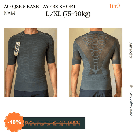 Áo đạp xe Q36.5 Base Layer Short Sleeve (Nam)