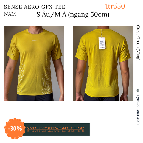 Áo chạy bộ Salomon Sense Aero GFX SS Tee (Nam)