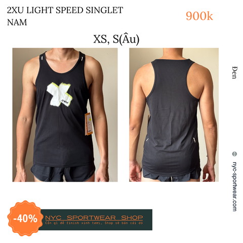Áo ba lỗ 2XU Light Speed Singlet (Nam)