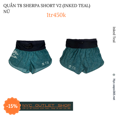 Quần T8 Sherpa Shorts v2 (Nữ)