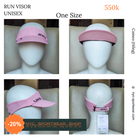 Mũ nửa đầu 2xu Run Visor (Unisex)