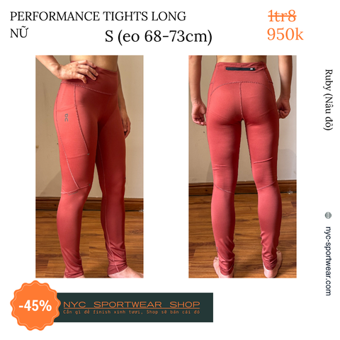 Quần On Running Performance Tights Long (Nữ)