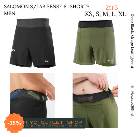 Quần Salomon S/LAB Sense 6 inch Shorts 2023 (Nam)
