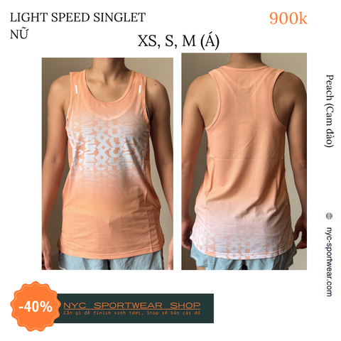 Áo ba lỗ 2XU Light Speed Singlet (Nữ)