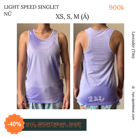 Áo ba lỗ 2XU Light Speed Singlet (Nữ)