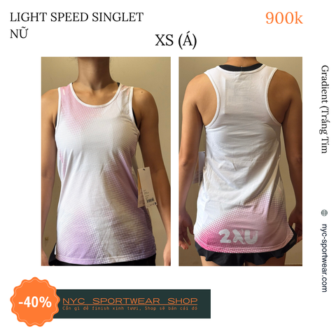 Áo ba lỗ 2XU Light Speed Singlet (Nữ)
