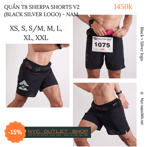 Quần T8 Sherpa shorts v2 (Nam)