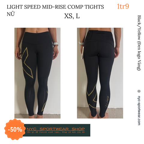 Quần bó cơ 2xu Light Speed Mid-Rise Compression Tights