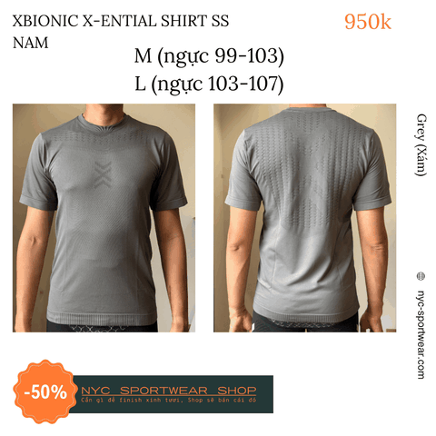 Áo bó Xbionic X-ENTIAL Shirt SS (Nam)