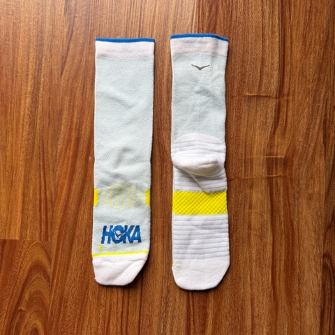Tất cổ cao Hoka Crew Run Socks