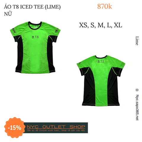 Áo T8 Iced Tee (Nữ)