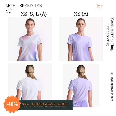 Áo 2XU Light Speed Tee (Nữ)