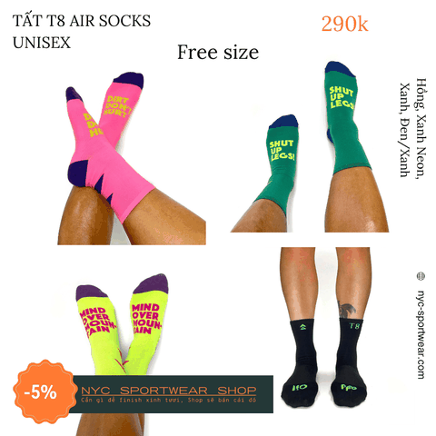 Tất T8 Air socks