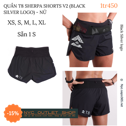 Quần T8 Sherpa Shorts v2 (Nữ)