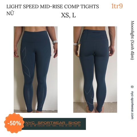 Quần bó cơ 2xu Light Speed Mid-Rise Compression Tights