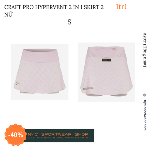 Quần chạy Craft Pro Hypervent 2-in1 Skirt (Nữ)