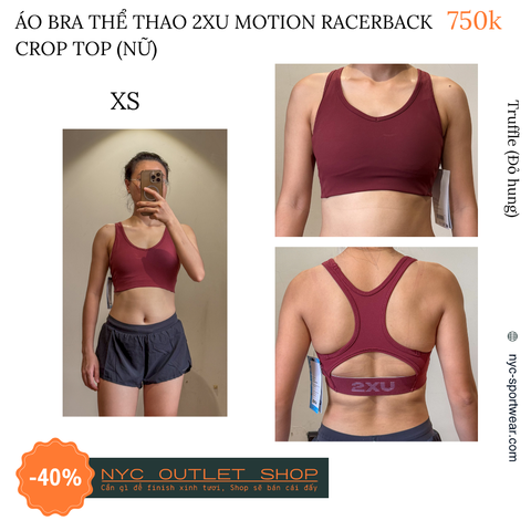 Áo bra thể thao 2xu Motion Racerback Bra (Nữ)