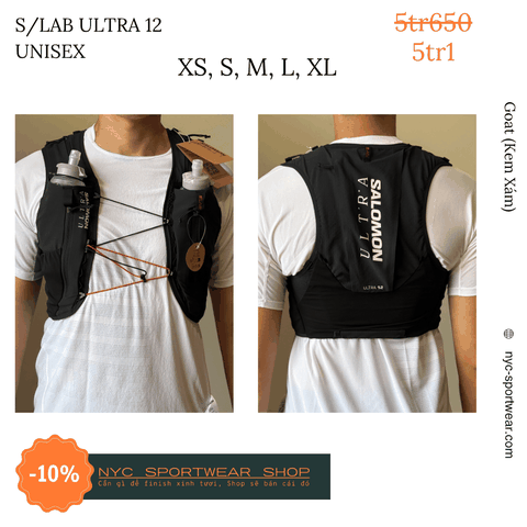Vest chạy bộ Salomon S/lab Ultra 12 (2026)