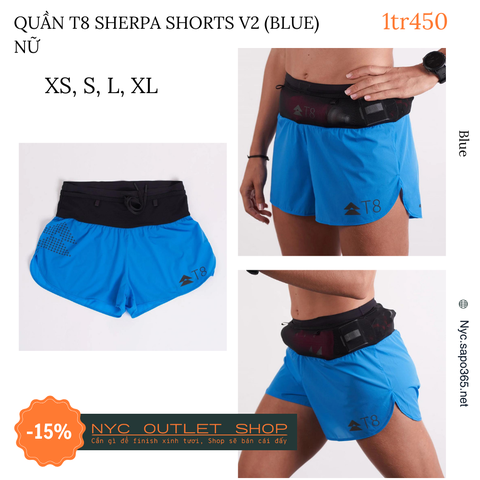 Quần T8 Sherpa Shorts v2 (Nữ)