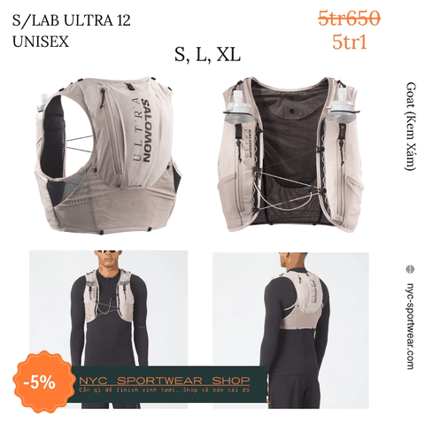 Vest chạy bộ Salomon S/lab Ultra 12 (2026)