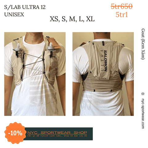 Vest chạy bộ Salomon S/lab Ultra 12 (2026)