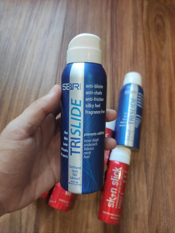Bình xịt chống chaffing Trislide (136ml)