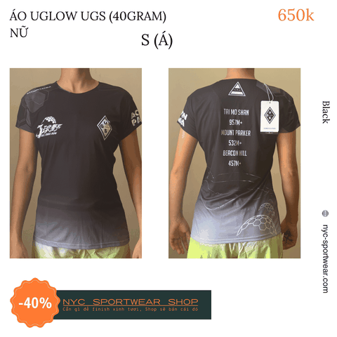 Áo chạy bộ Uglow UGS AP (Nữ)