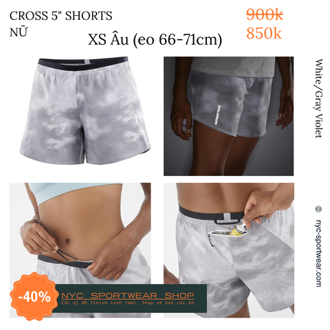 Quần Salomon Cross Run 5 inch (Nữ)