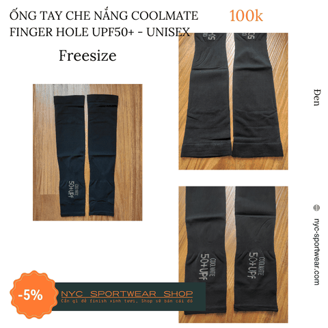 Ống tay che nắng xỏ ngón Coolmate  Finger Hole UPF50+ (Unisex)