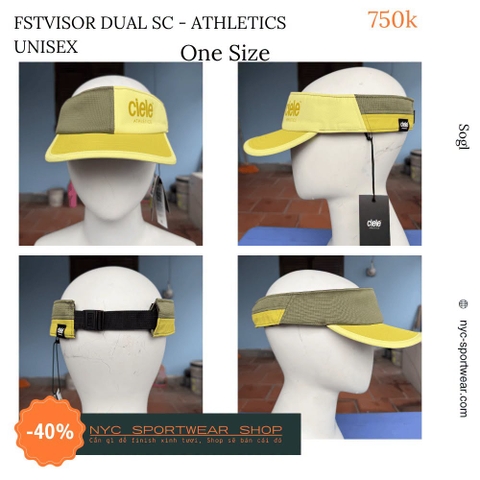 Mũ nửa đầu Ciele FSTVisor Dual SC Standard Corp Medium (Unisex)