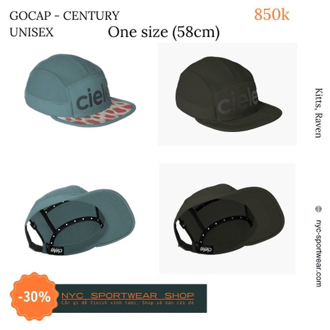 Mũ chạy bộ GOCap Century (Unisex)