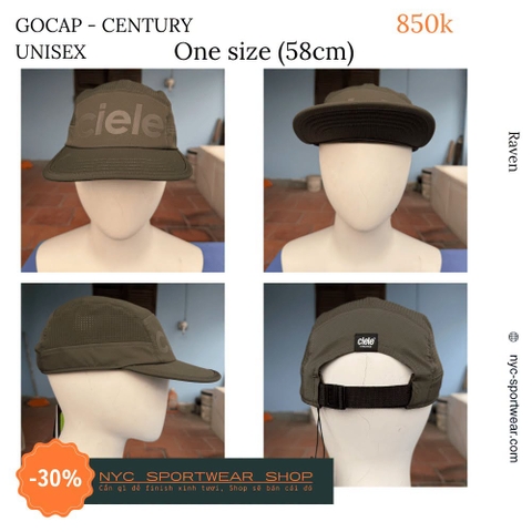 Mũ chạy bộ GOCap Century (Unisex)